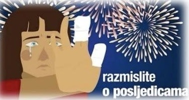 Pismo obavijesti o pirotehnici namijenjeno učenicima osnovnih i srednjih škola