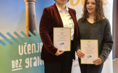 Ema Cvrković po drugi put dobitnica priznanjana literarnom natječaju Odjeci 2024./2025.